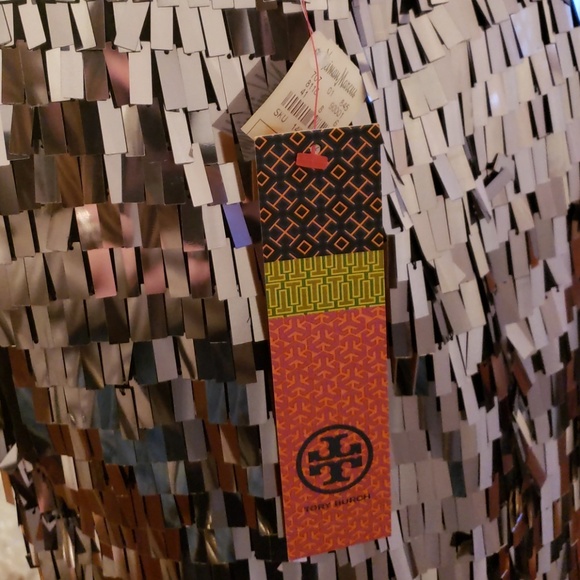 NWT w defects Tory Burch Sequin Dress - $850 - Picture 4 of 7